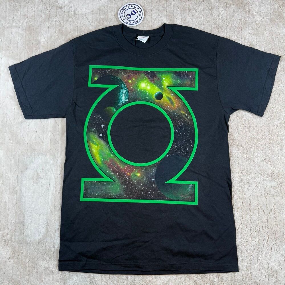 Green Lantern Symbol Space Within Men's T-Shirt, Medium
